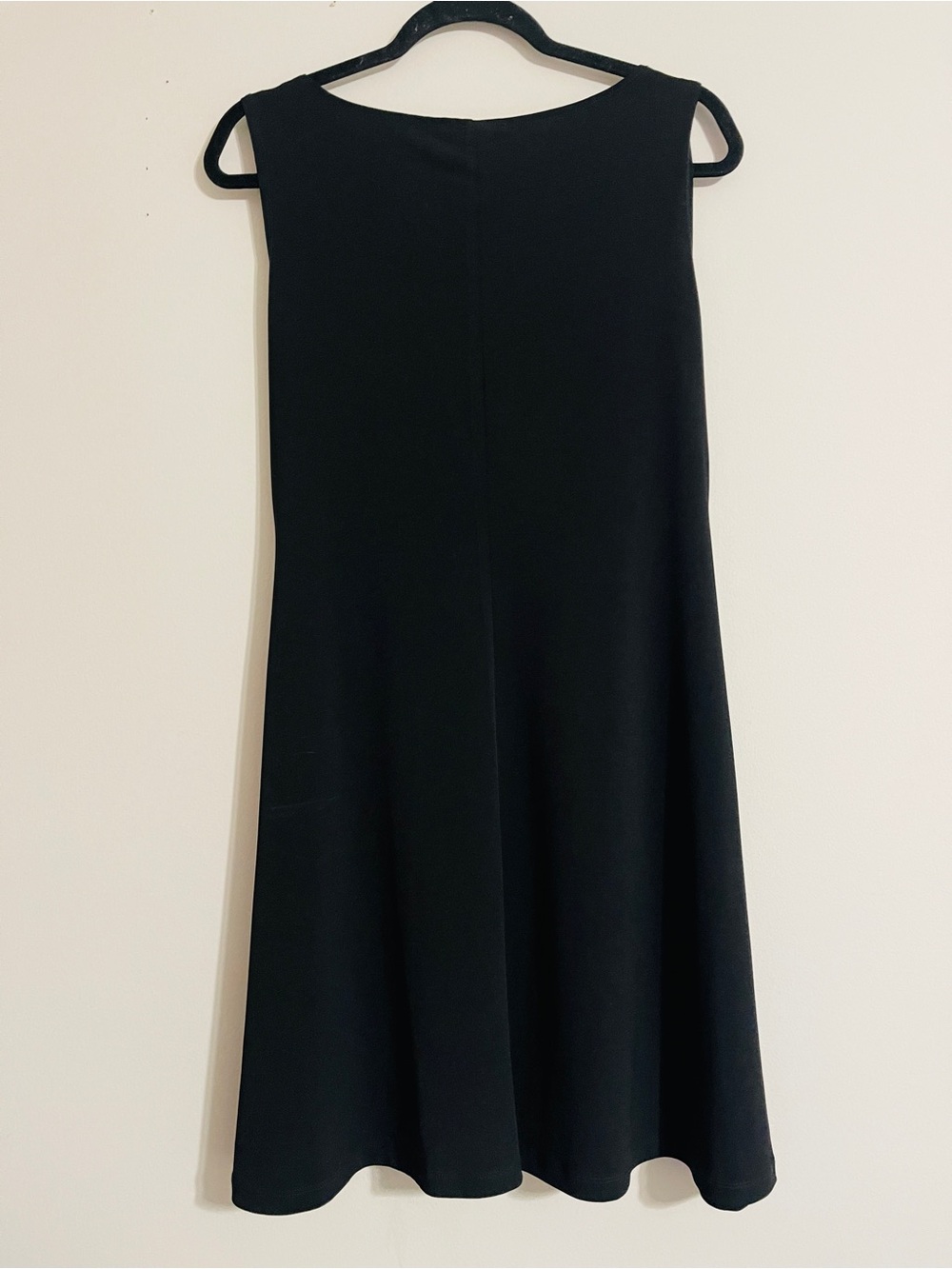 Vintage 90’s Ronni Nicole Black Boho Chic Sleeveless Mini Dress Beaded Neck Sz 8 - Picture 13 of 16